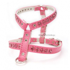 Hundegeschirr & Leine Pretty pink