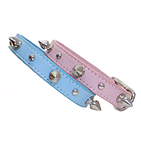 Hunde-Halsband Baby Spikes versch. Farben