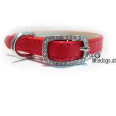 Hunde-Halsband Yummy rot (Gr.XXS,M)