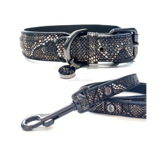 Hundehalsband PYTHON natural