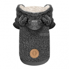 Hunde-Sweater ELLIOT grau (Gr.35)