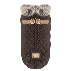 Hundejacke BERYL dunkelbraun
