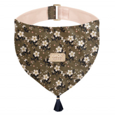 Hunde-Bandana CATHY khaki-dunkelblau