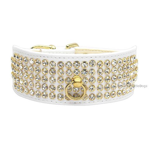 Hundehalsband mit SWAROVSKI ELEMENTS Vast Strass