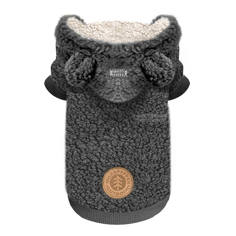 Hunde-Sweater 'ELLIOT' grau (Gr.35)