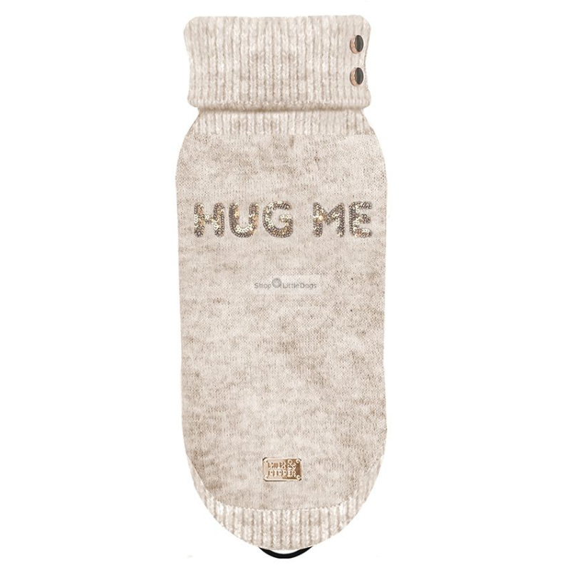 Hundepullover 'CARLOTTA' beige