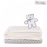 Hundedecke DOTTY grau