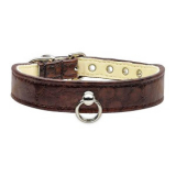 Hunde-Halsband Onyx chocolate