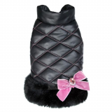 Hundemantel 'Chic Chic' schwarz (Gr.XS)