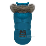 Hunde-Winterjacke Aspen teal (Gr.24)