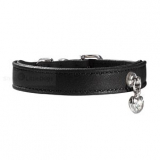 Hunde-Halsband 'ELK CRYSTAL' schwarz (Gr.S)