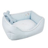 Hundebett Denim House hellblau