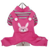 Hunde-PJ 'Bunny' pink (Gr.XS)