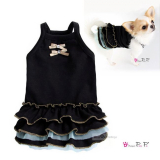 Hundekleid Angel schwarz