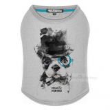 Hundeshirt Geek grey (Gr.XS,M)