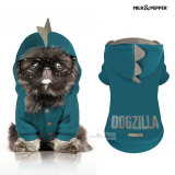 Hundesweater DOGZILLA petrol (Gr.26,28)