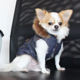 Hundejacke Denim blau (Gr.L,XL)