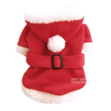 Hundemantel Santa Suit rot (Gr.XS,S)