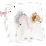 Hundekleid 'Chic' rosé (Gr.M)