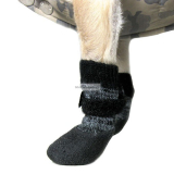 Hundeschuhe/ Socken 'In & Out' grau