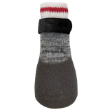 Hundeschuhe/ Socken 'In & Out' grau