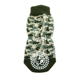 Hundesocken Camo' grün