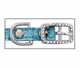 Hunde-Halsband Sparkle ocean blue