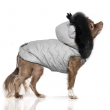 Hunde-Jacke 'KASPER' grey (Gr.35)