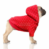 Hunde-Sweater 'JULIETTE' rot