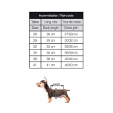 Hunde-Regenmantel 'MATELOT' dunkelblau