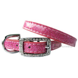 Hundehalsband Sparkle pink