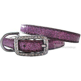 Hunde-Halsband 'Sparkle' purple