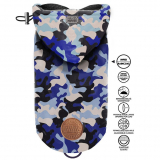 Hunde-Regenjacke 'TRICKS' camouflage blau