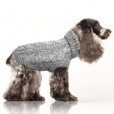 Hunde-Pullover 'ALISTER' grau