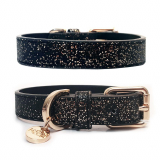 Hundehalsband STARDUST champagne