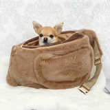 Bauchtragetasche HUG ME BAG FUR chocolate