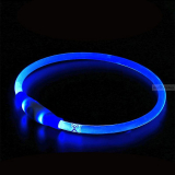 LED Leuchthalsband LUMI COLLAR blau