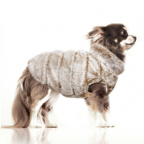 Hunde-Jacke 'VADIM' beige/marine (Gr.23,35)