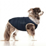 Hunde-Jacke 'VADIM' beige/marine (Gr.23,35)