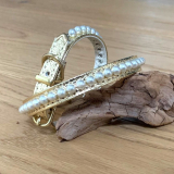 Hunde-Halsband 'LULLABY' gold