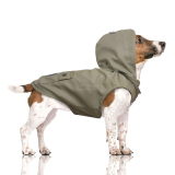 Hunde-Regenjacke BABORD khaki