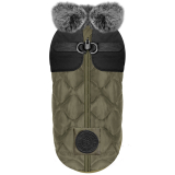 Hundejacke 'GUSTAVE' khaki (Gr.29,35)