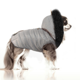 Hundejacke 'ELMA' grau