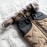 Hundejacke 'AUGUSTE' taupe