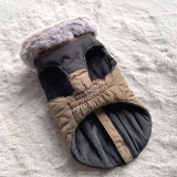 Hundejacke 'AUGUSTE' taupe