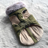 Hundejacke 'AUBIN' khaki