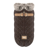 Hundejacke BERYL dunkelbraun