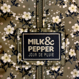 Hunde-Regenjacke 'MARY' khaki-dunkelblau