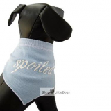 Hunde-Bandana Spoiled blau (Gr.M)