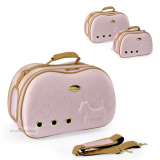 Hunde-Tasche Gulietta rosé